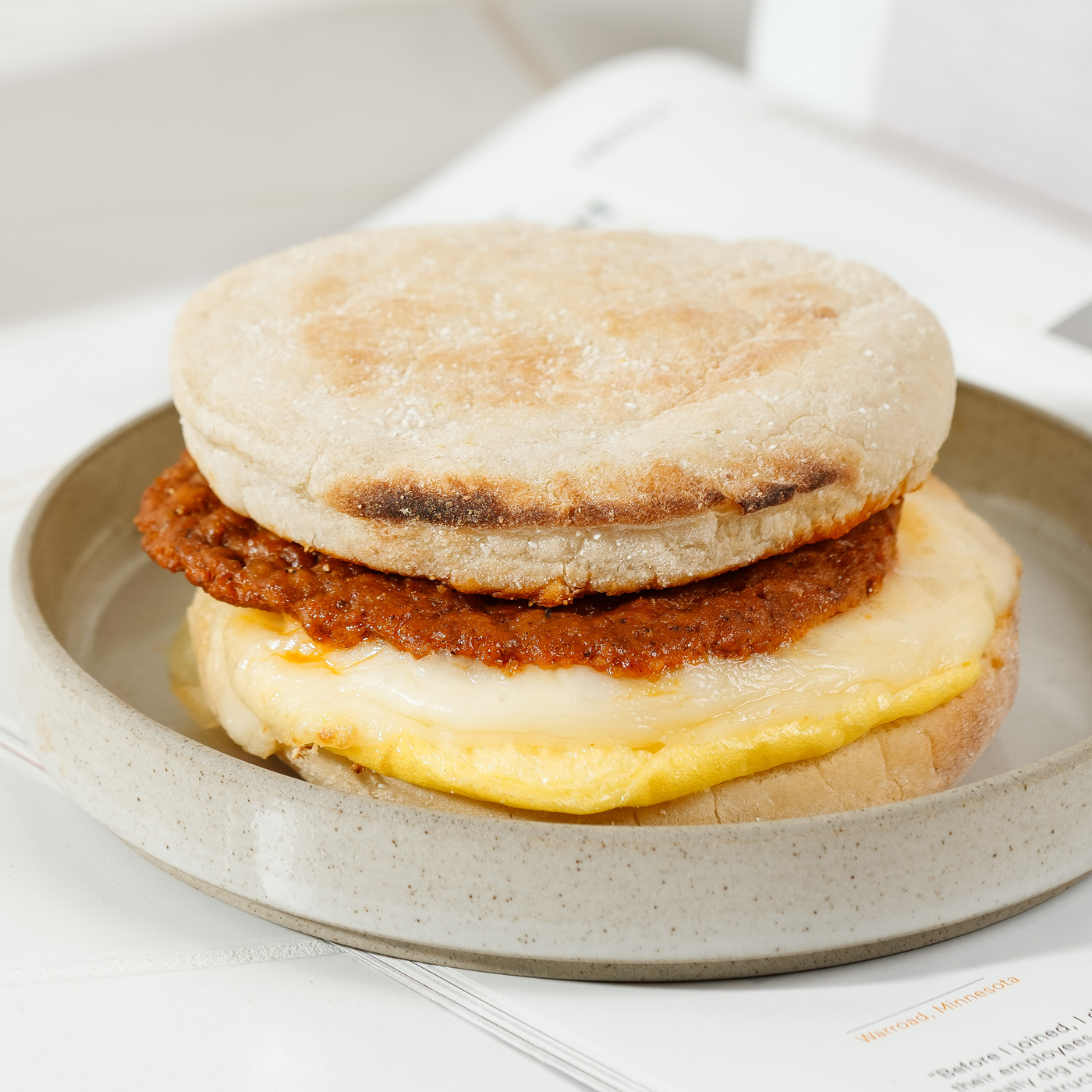 Chorizo Breakfast Sandwich