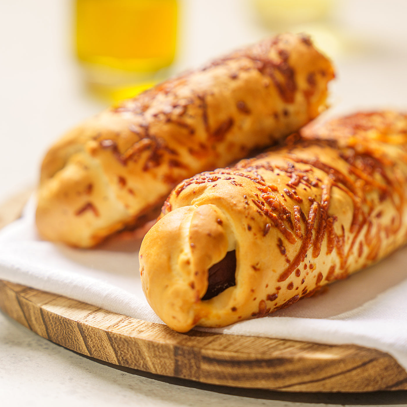 Jumbo Polish Sausage Bagel Dog