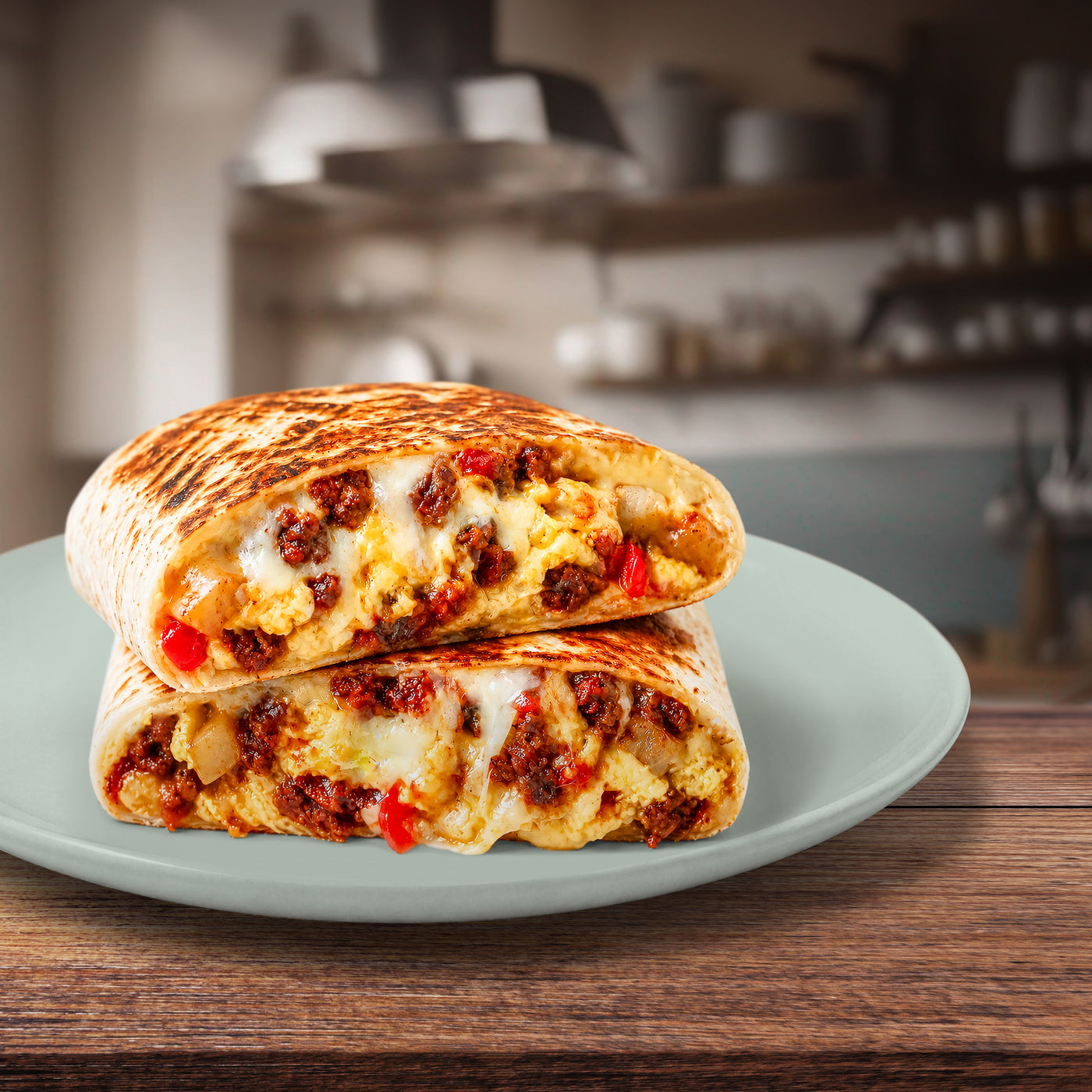Chorizo Breakfast Burrito