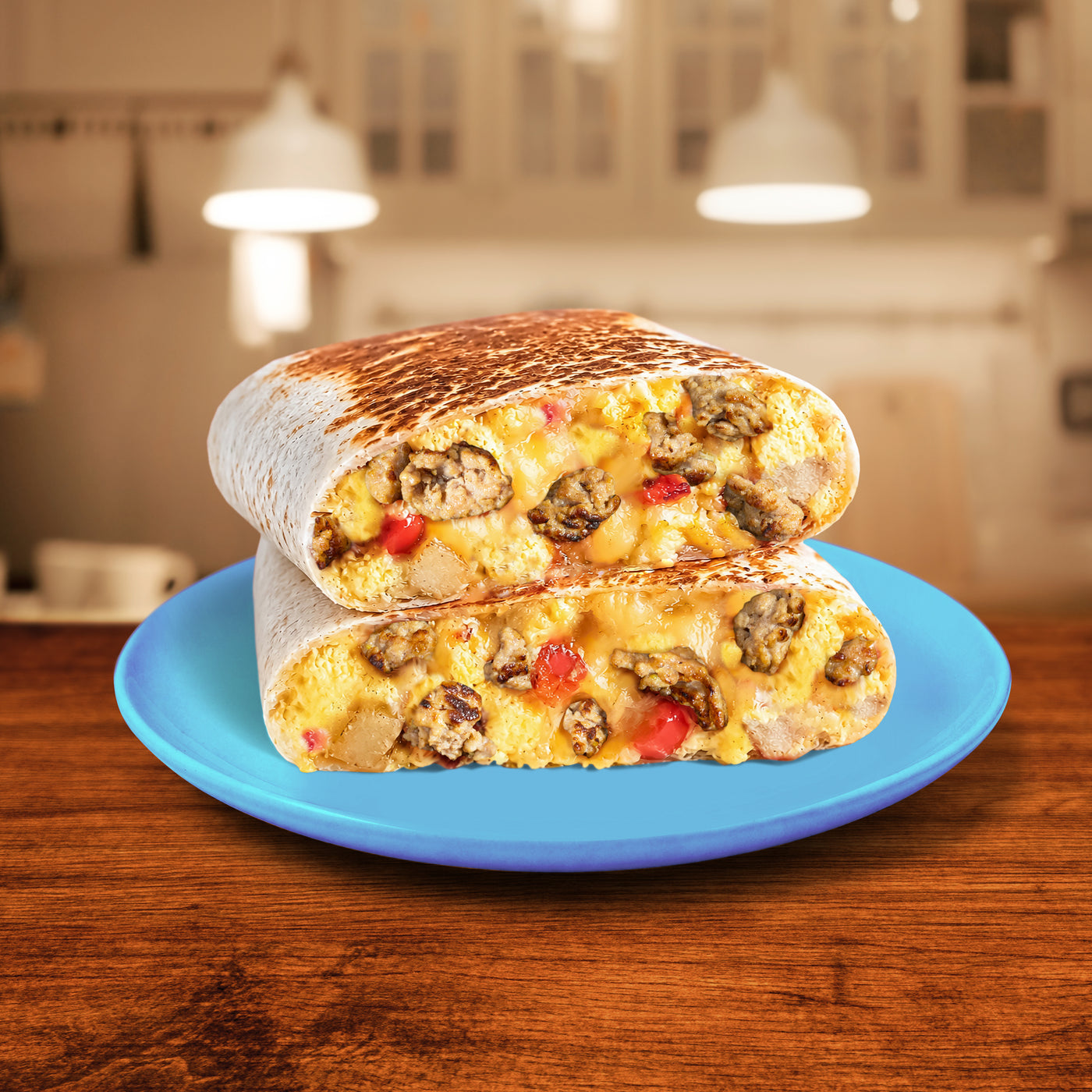 Sausage Breakfast Burrito