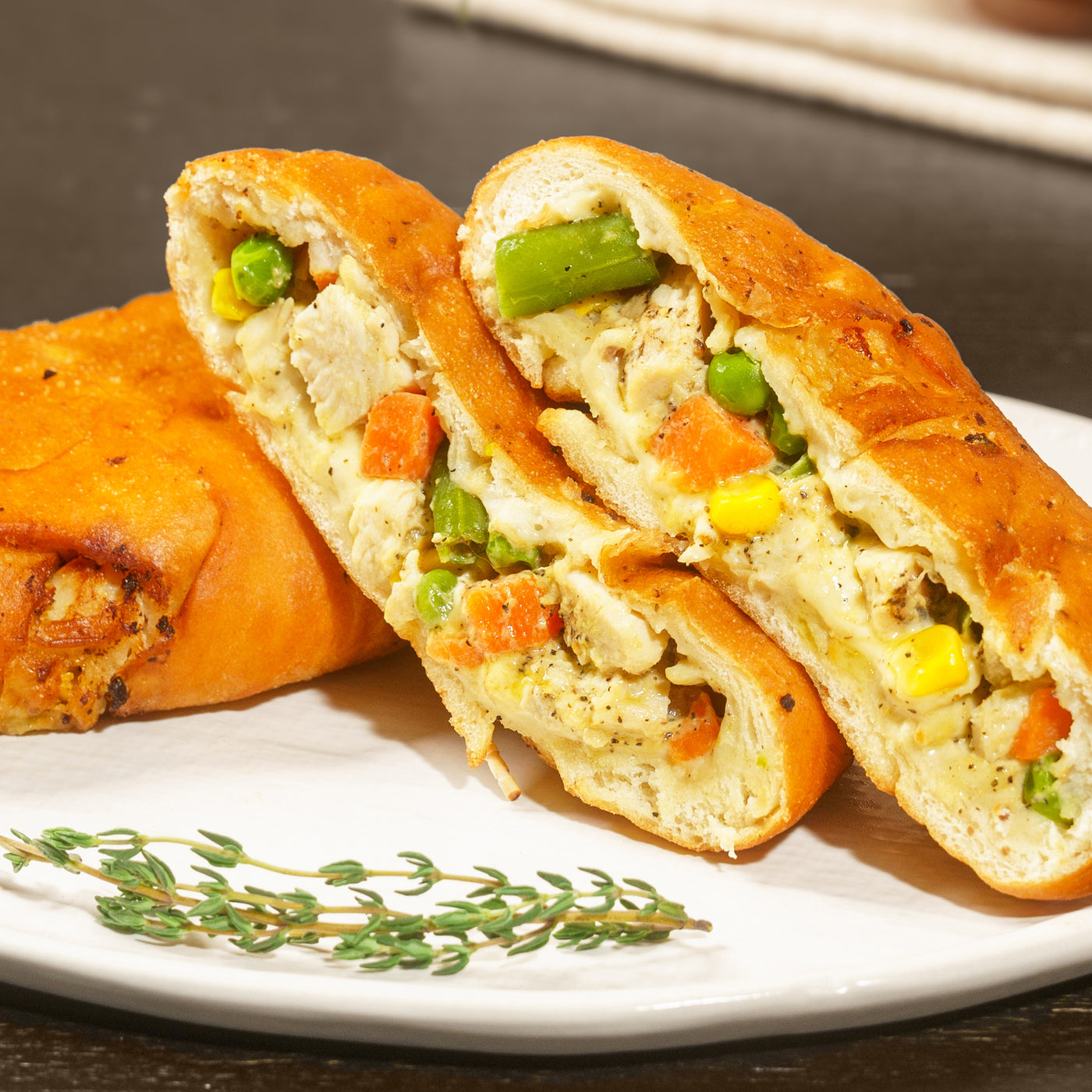 Chicken Pot Pie Savory Hand Pie