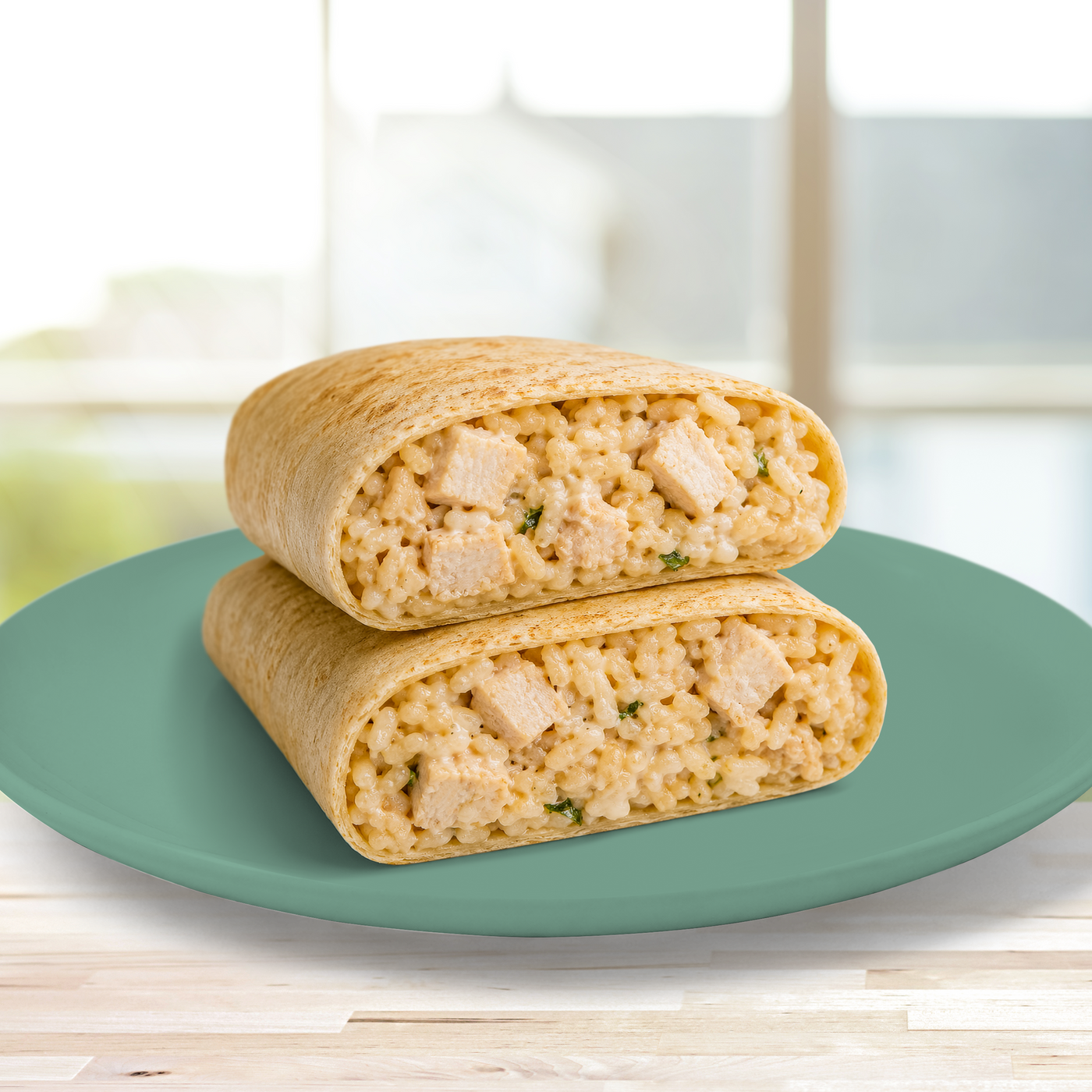 Spicy Thai Style Chicken Wrap