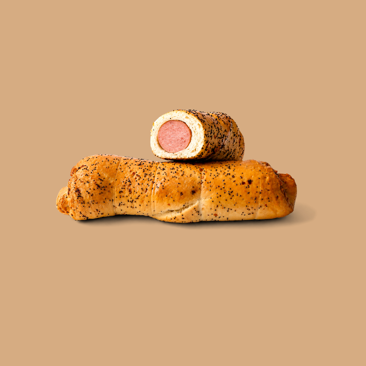Jumbo All-Beef Frank Bagel Dog