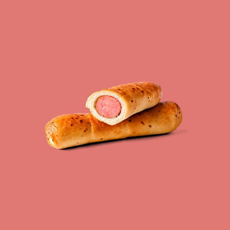 Jumbo Polish Sausage Bagel Dog