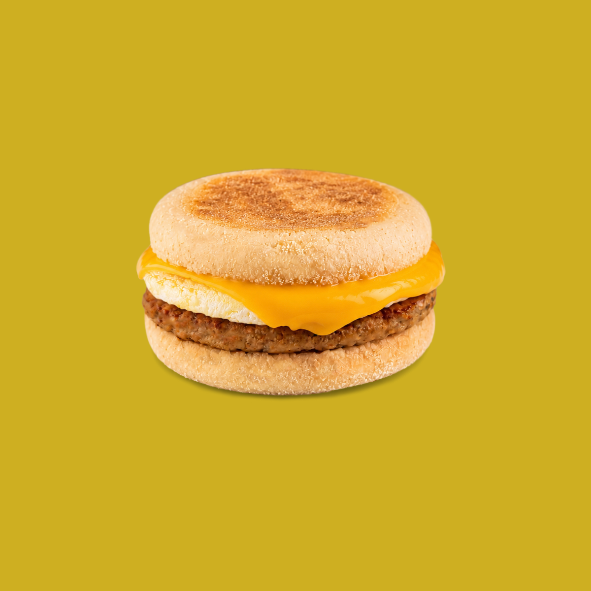Chicken Sausage Breakfast Sandwich