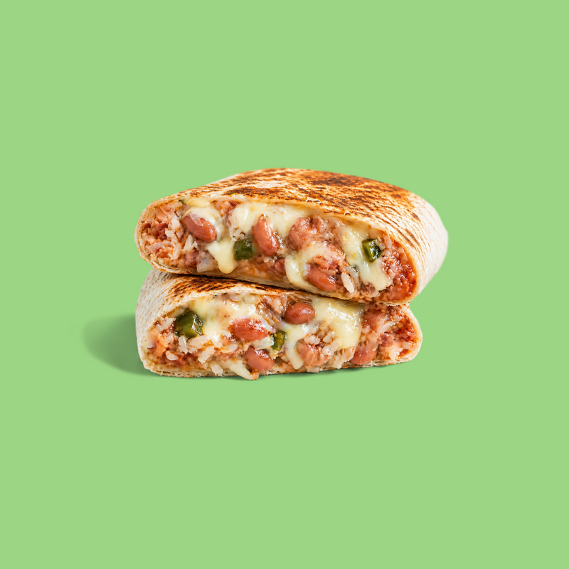 Plant Based Bean & Organic Brown Rice Burrito