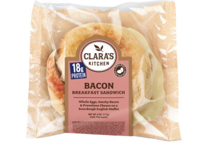 Clara's Kitchen - Bacon Breakfast Sandwich
